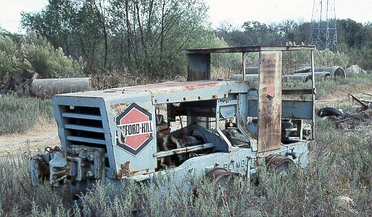 small Gifford-Hill Company locomotive